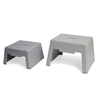 Double-Up Step Stool - Grey