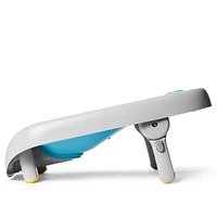 Moby Recline & Rinse Bather - Grey / Blue