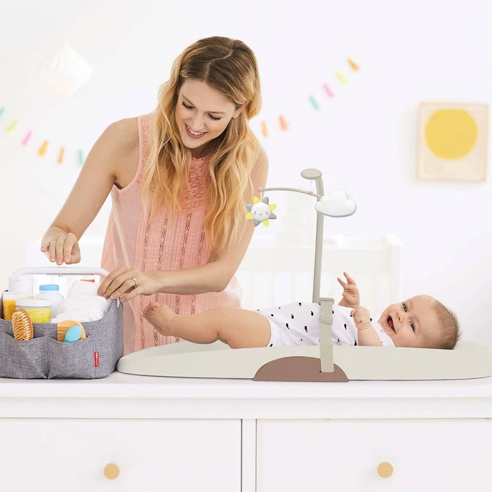 Nursery Style Wipe-Clean Changing Pad - Oat