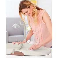 Nursery Style Wipe-Clean Changing Pad - Oat