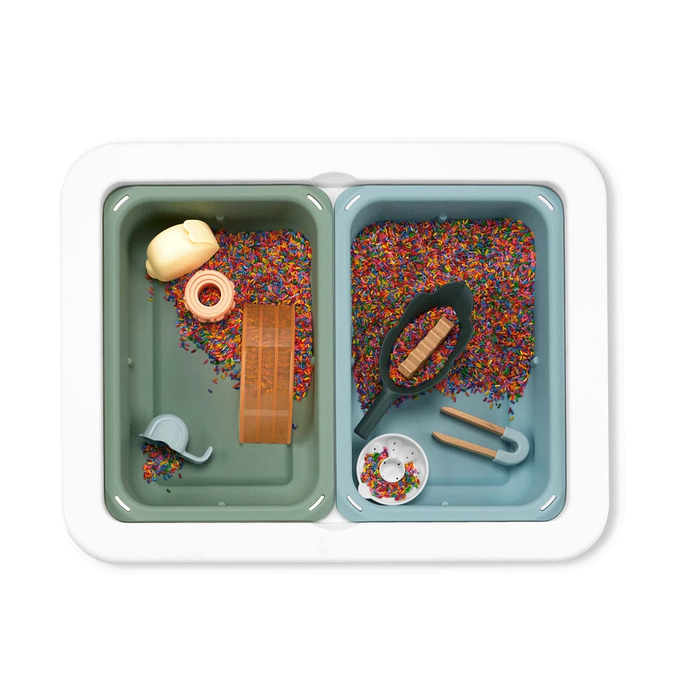 Discoverosity 3-in-1 Toddler Sensory Table