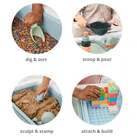Discoverosity 3-in-1 Toddler Sensory Table