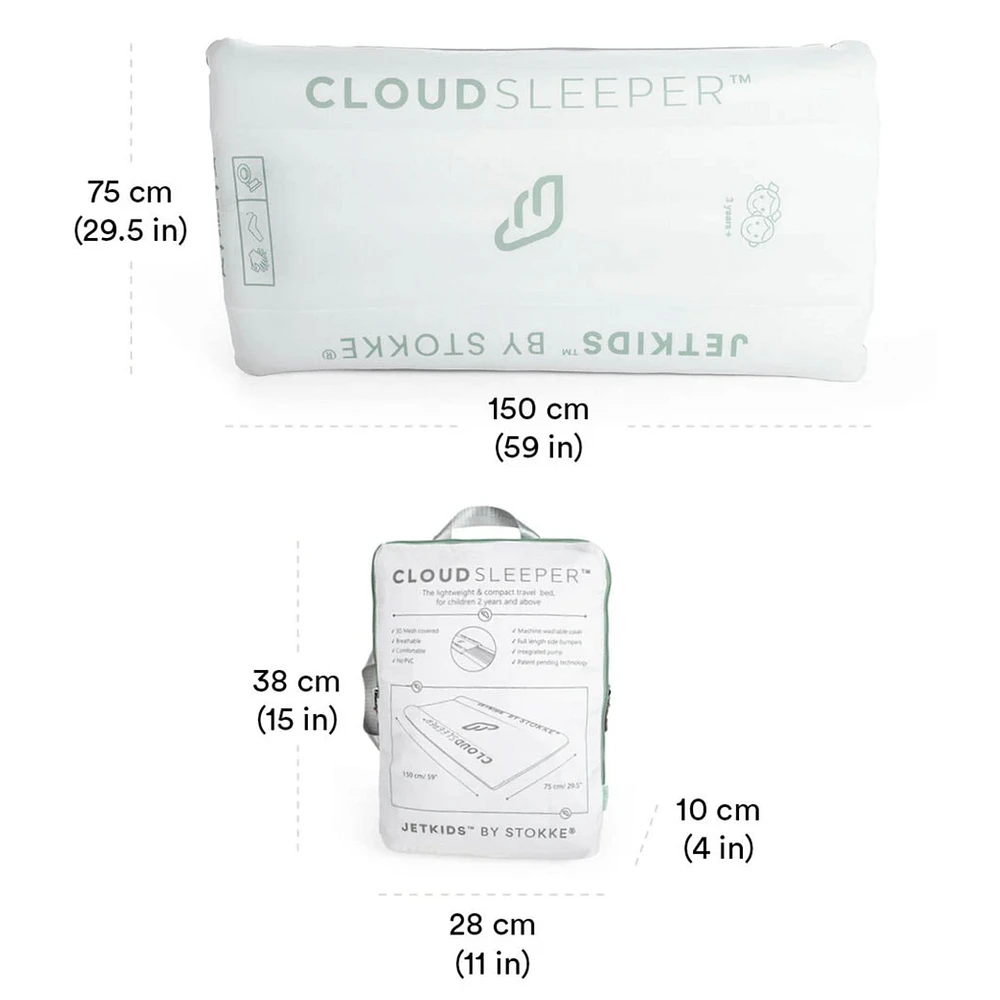 Cloudsleeper™ JetKids™ By Stokke® Inflatable Kids’ Bed