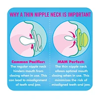 Perfect Pacifiers 0-6 Months (2 pack