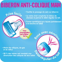 Biberon Anti-Colique Mam 9oz Paquet de 2