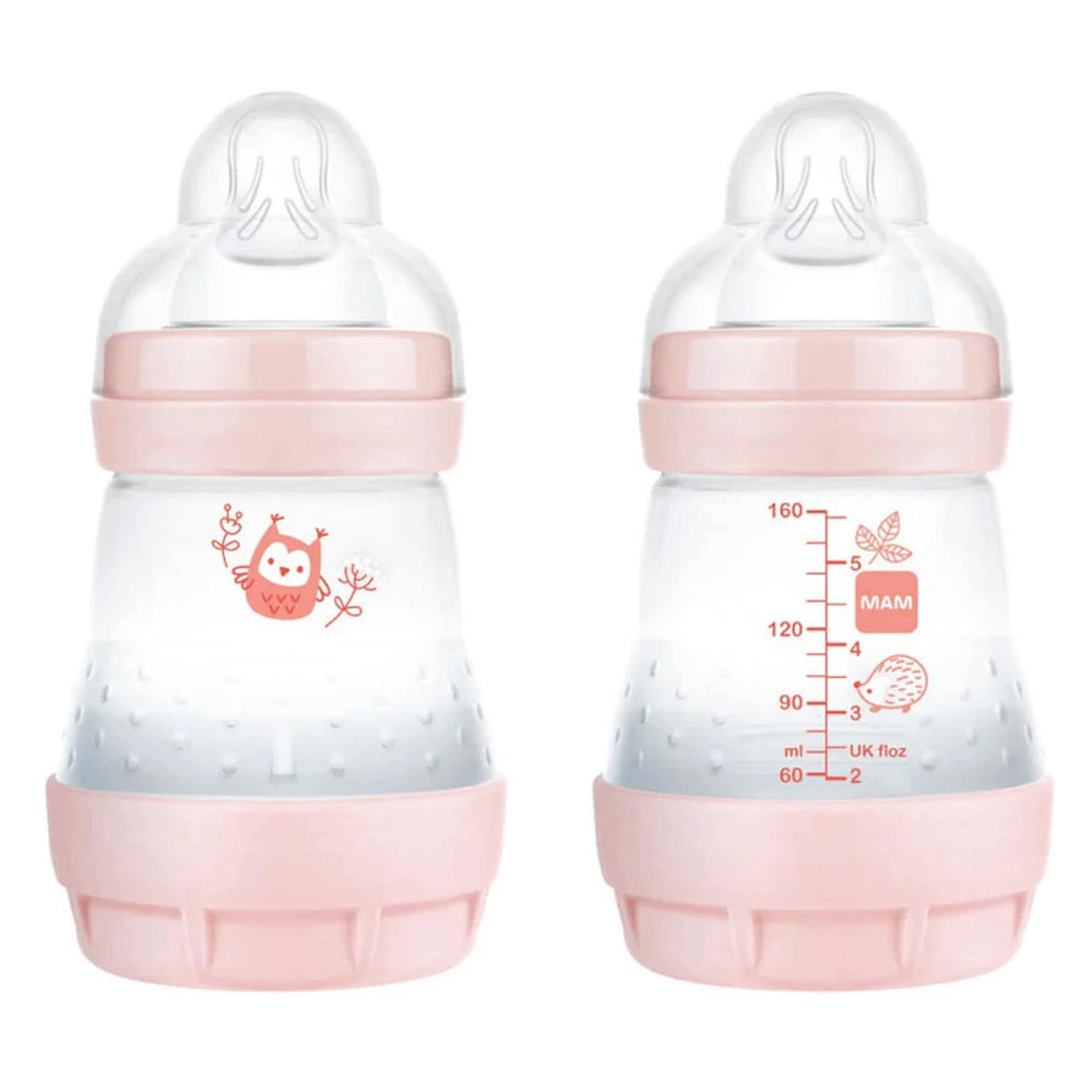 Biberon Anti-Colique  5oz Paquet de 2 - Rose Mat