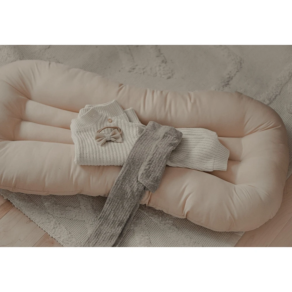 Coussin 0-9mois - Beige Corail