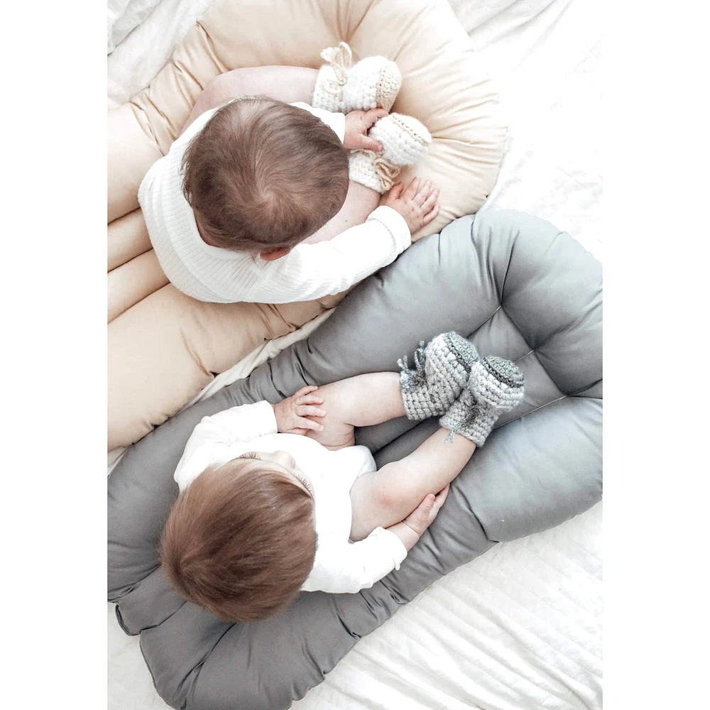 Coussin 0-9mois - Beige Corail