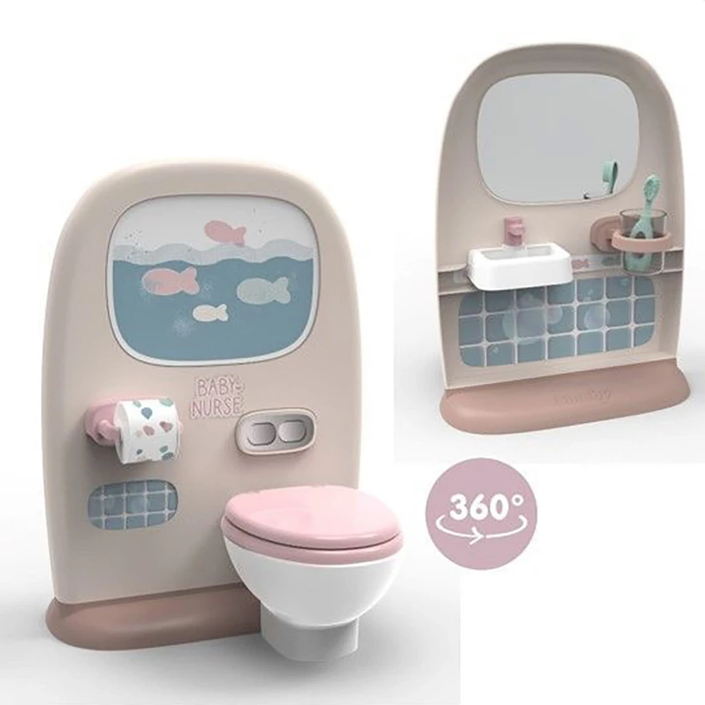 Baby Nurse Toilet Doll