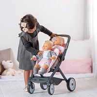 Maxi-Cosi Poussette Jumeaux pour Poupée - Rose