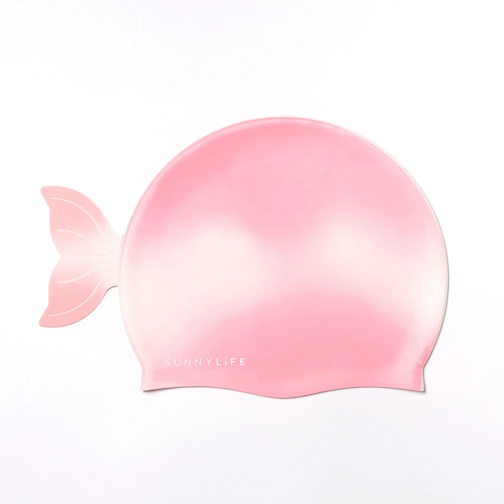 Shaped Swimming Cap - Ocean Treasure Pink