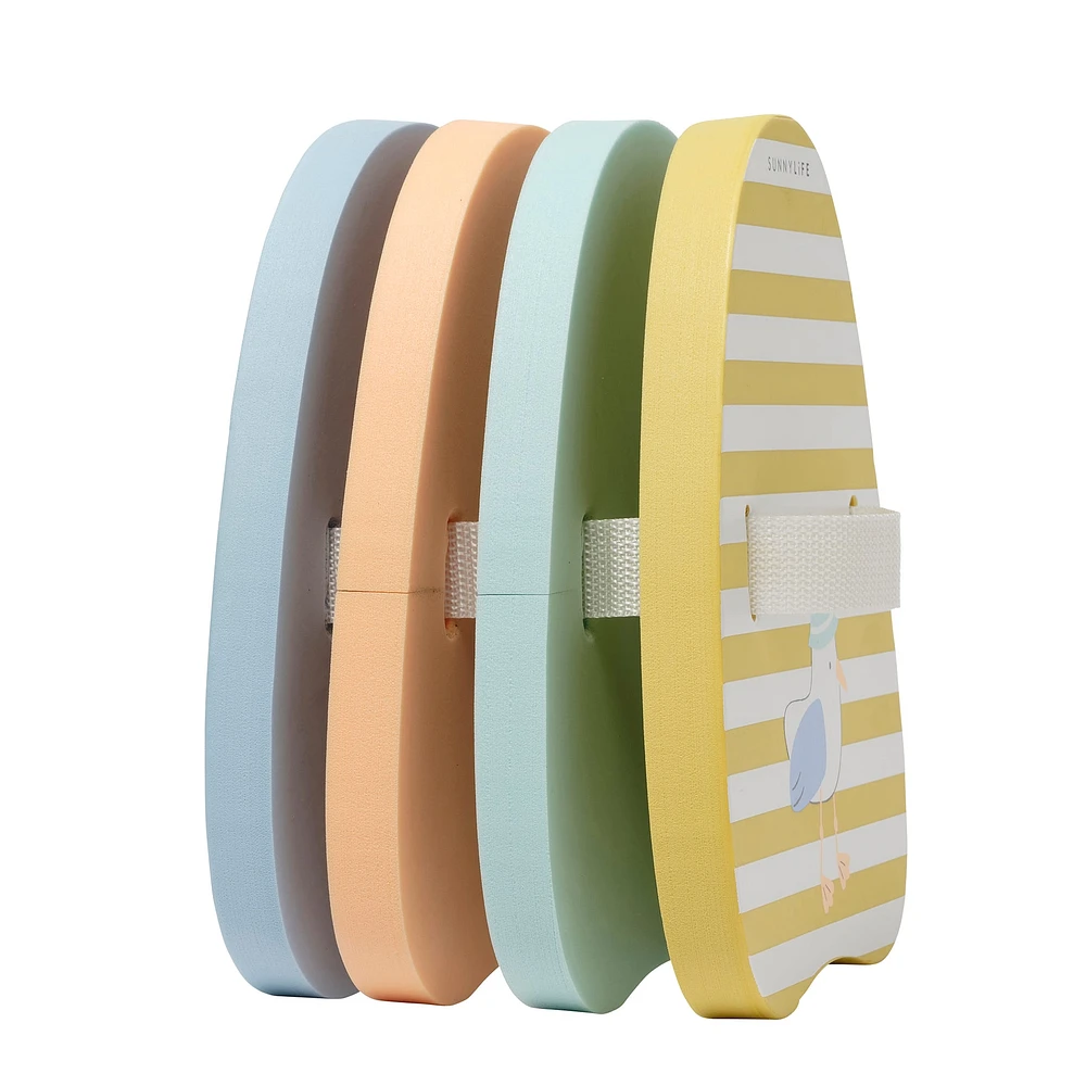 Bubble Back Float Sid the Seagull Mustard Stripe 