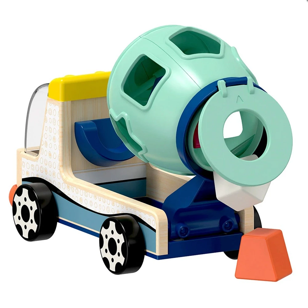 Mixer Truck With Shape Sorter