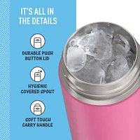 Thermos Bottle 470ml - Neon Pink