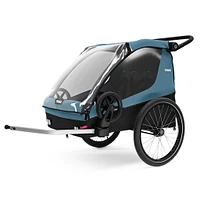 Remorque Courier 2 Places - Aegan Bleu