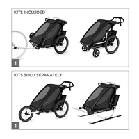 Chariot Sport2 Single - Black