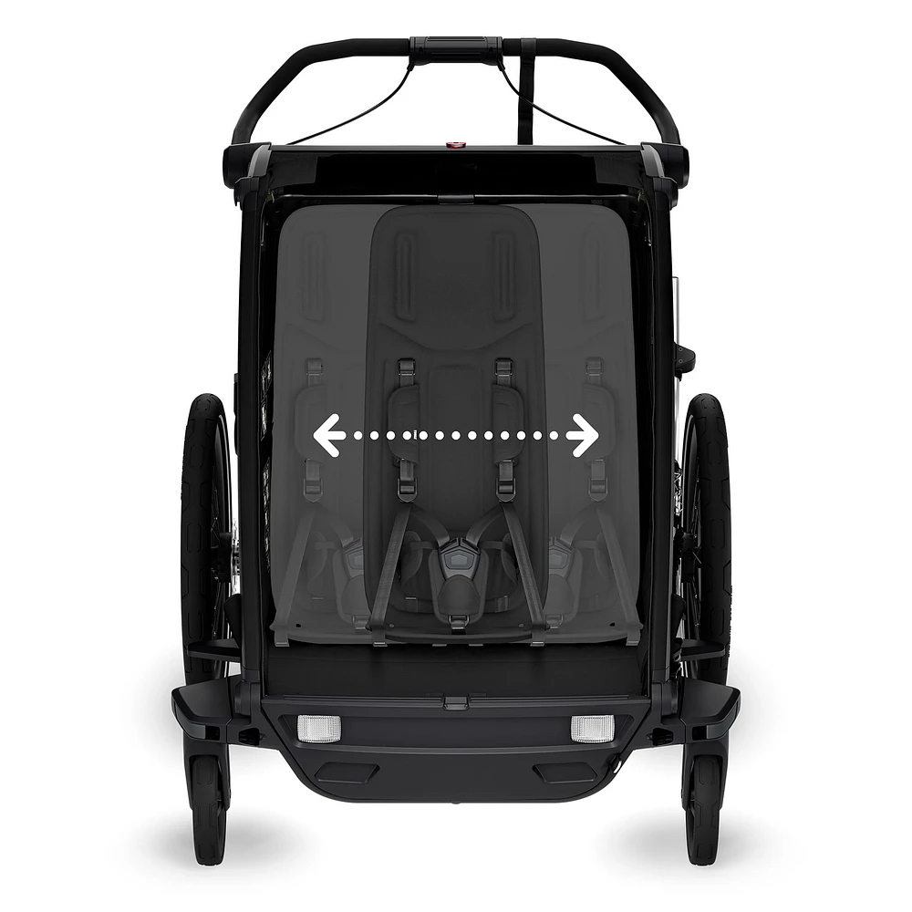 Remorque Sport2 Double - Noir