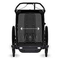 Remorque Sport2 Double - Noir