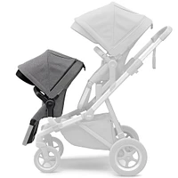 Sleek Sibling Seat - Gray Melange