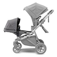 Sleek Sibling Seat - Gray Melange