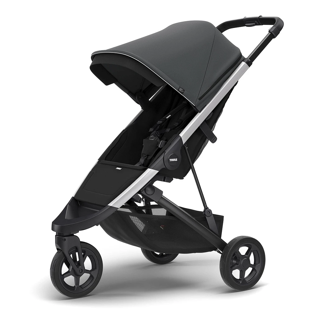 Thule Spring Stroller - Aluminum / Shadow Grey 