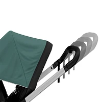 Stroller Shine - Aluminium / Mallard Green