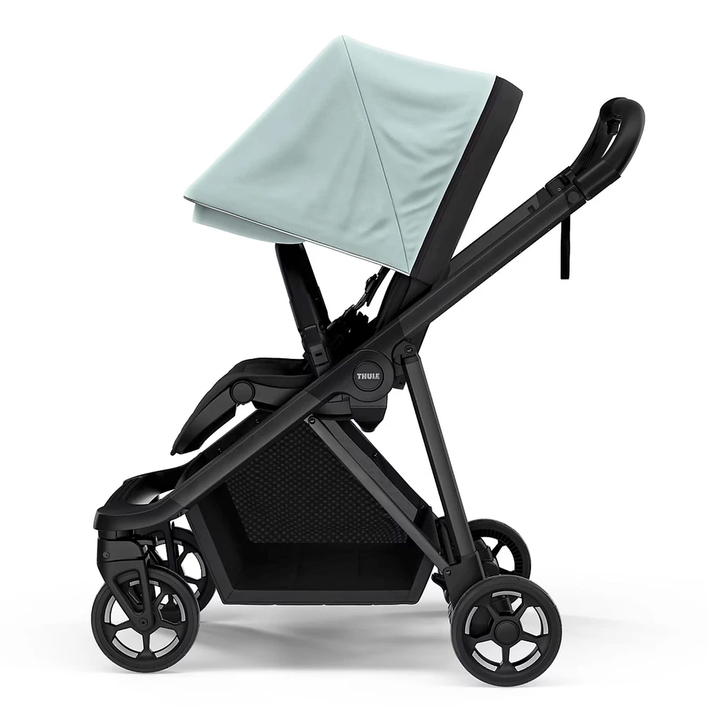 Stroller Shine - Aluminium / Mallard Green