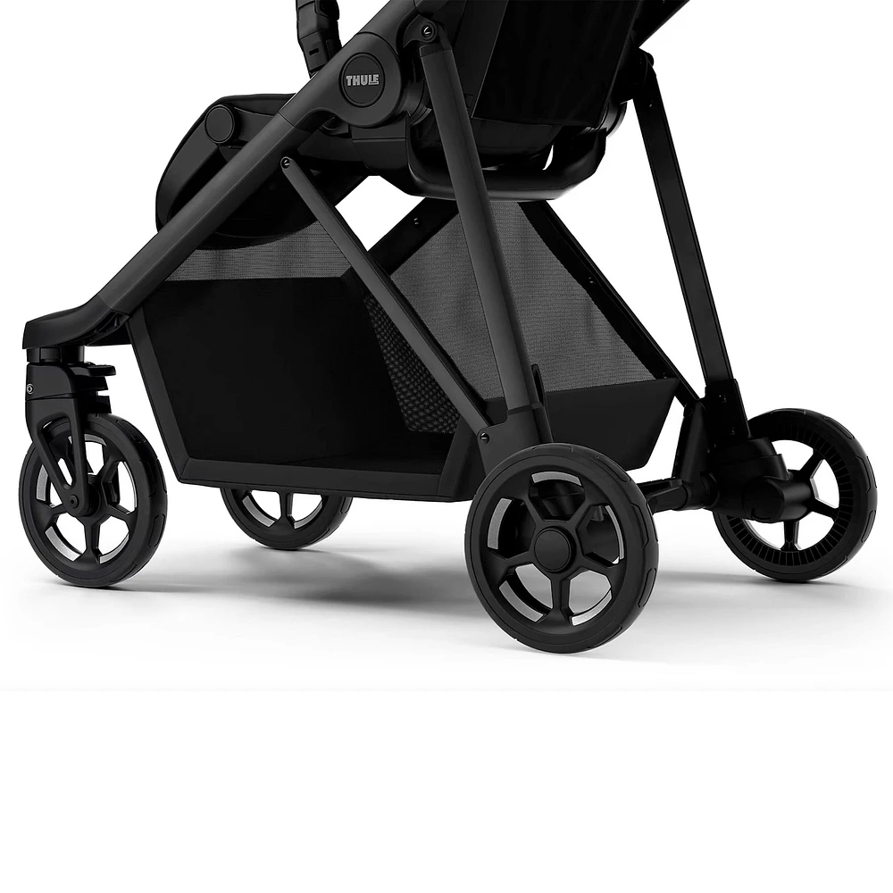 Stroller Shine - Misty Pink / Black