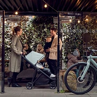 Stroller Shine - Misty Pink / Black