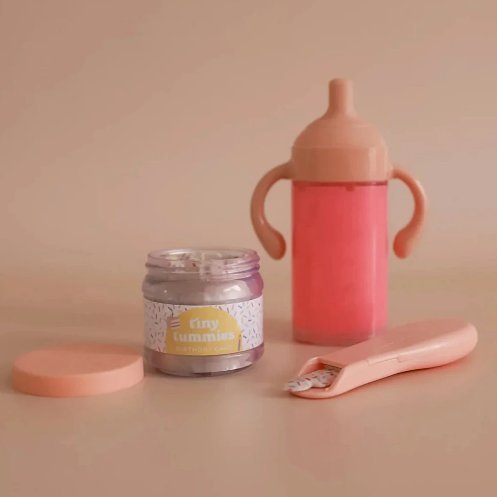 Gift Set - Birthday Cake And Strawberry Milk