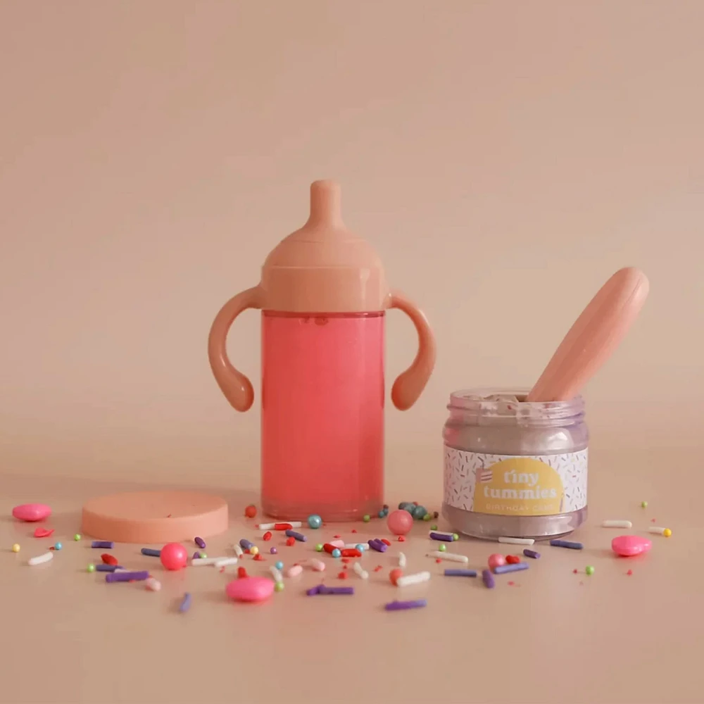 Gift Set - Birthday Cake And Strawberry Milk 