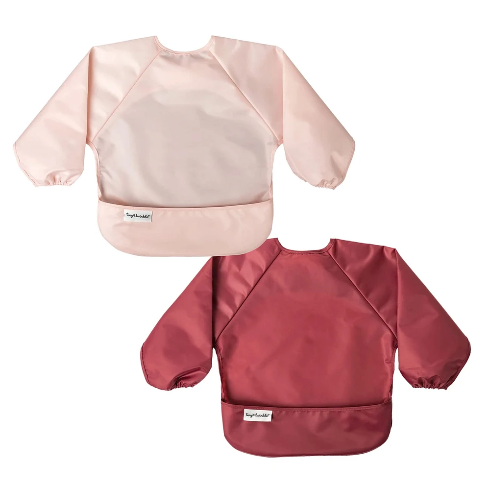 Mess-proof Full Sleeve Bib 2 Pack