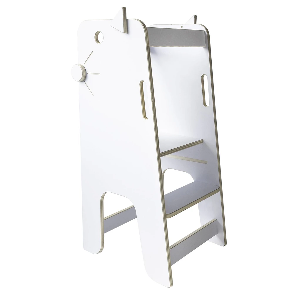 Simone Learning Tower - White