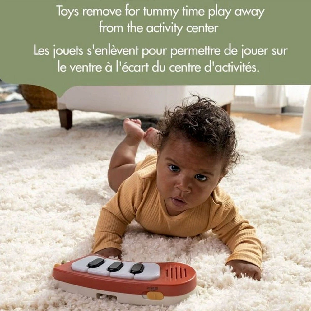 Exerciseur Centre d'Activités Stationnaire 5-en-1 Here I Grow - Boho Chic