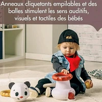 Tiny Rocker Stacking Panda Toy