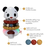 Tiny Rocker Stacking Panda Toy