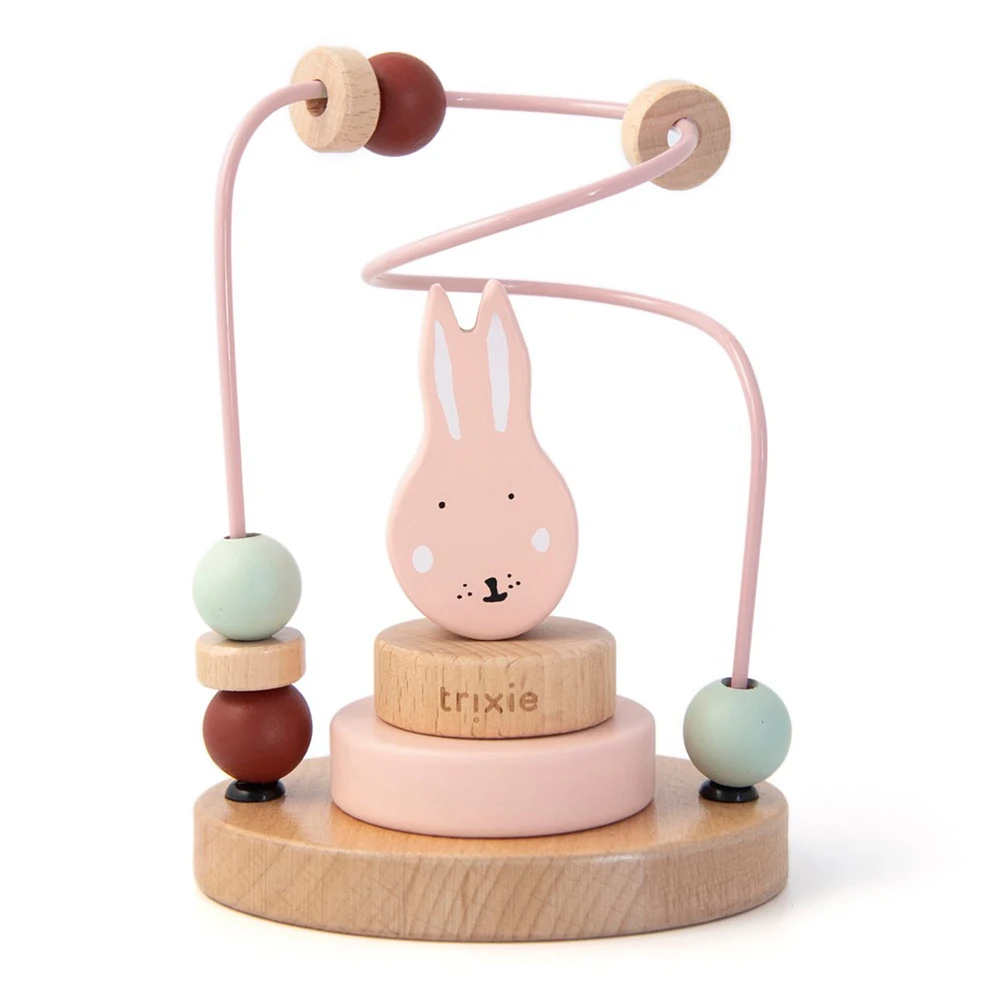 Wooden Beads Maze Mrs Rabbit