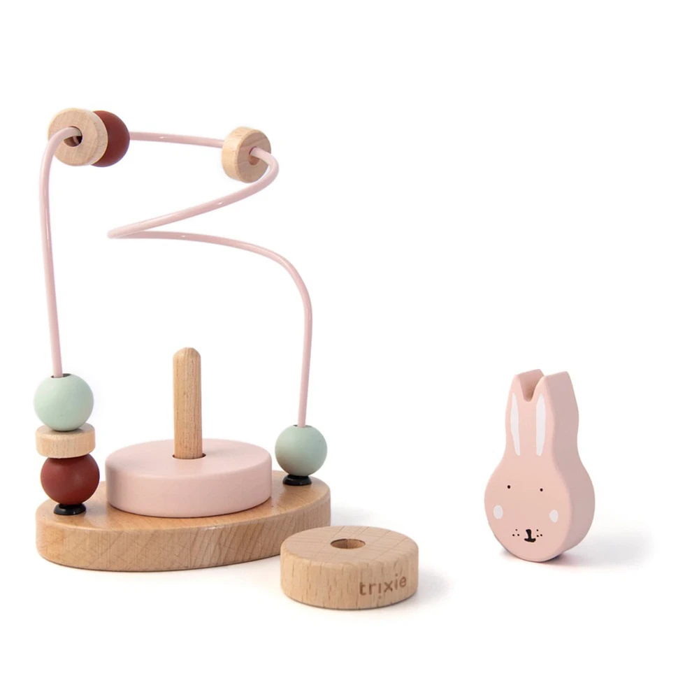 Wooden Beads Maze Mrs Rabbit