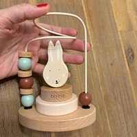 Wooden Beads Maze Mrs Rabbit