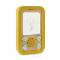 Wooden Silicone Baby Phone Mr Lion