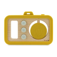 Wooden Silicone Baby Camera Mr. Lion