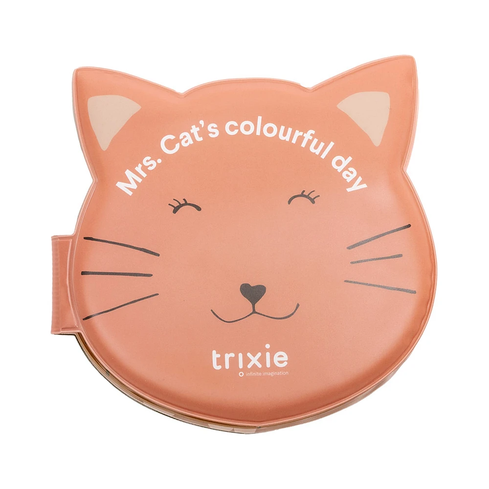 Bath Book - Mrs Cat Colourful Day 