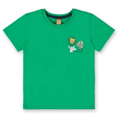T-Shirt Safari Vert 2-8ans
