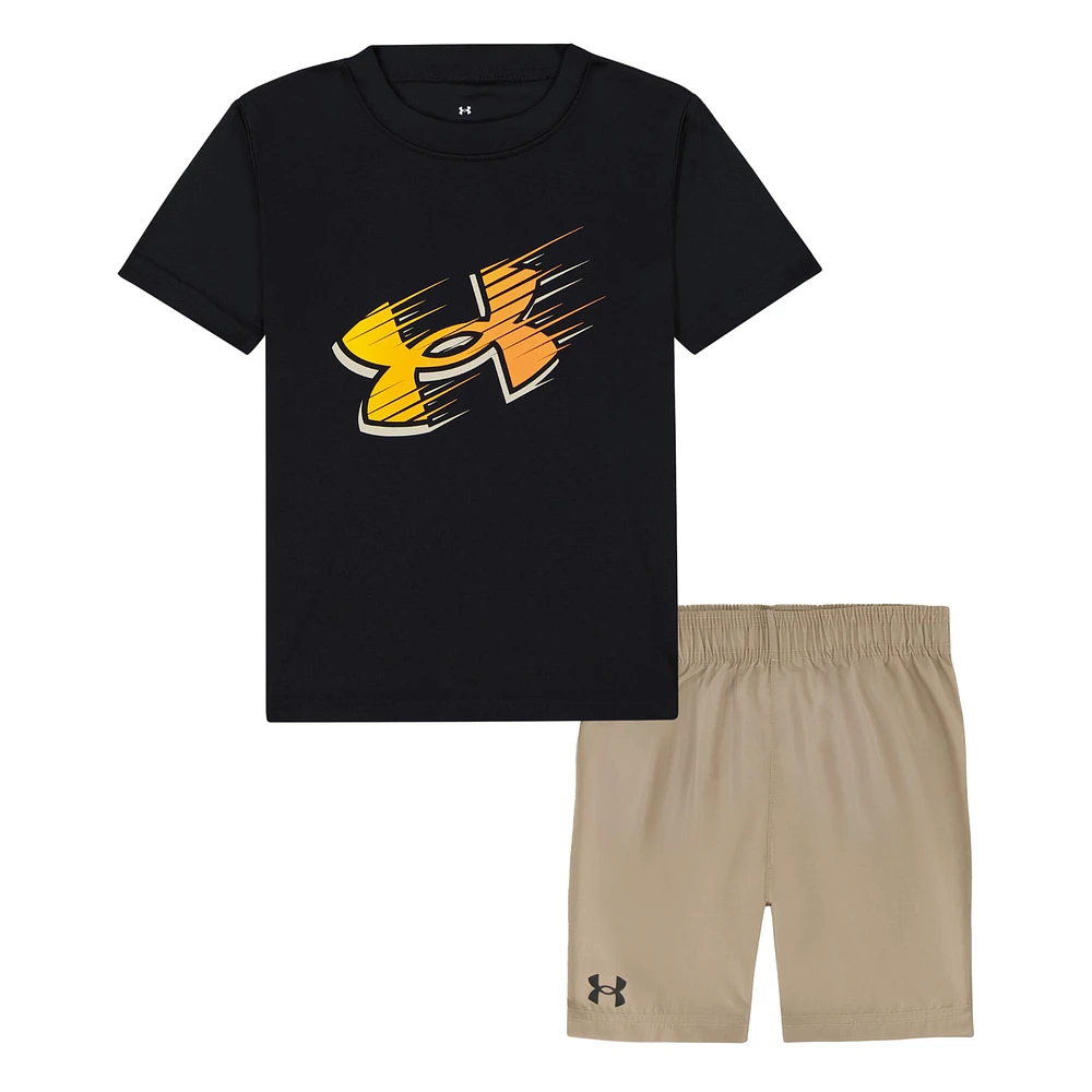 Ensemble Short Logo 12-24mois