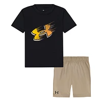 Ensemble Short Logo 12-24mois