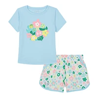 Ensemble Short Imprimé Ditsy Flower 12-24mois