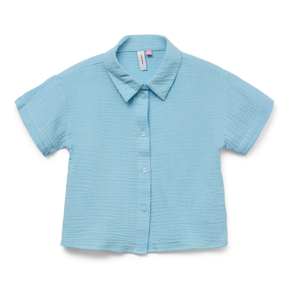 Natali Crop Shirt 8-14y