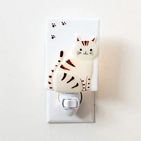 Glass Nightlight - Sammy the Cat