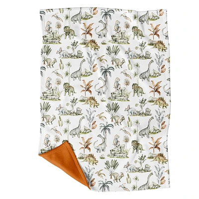 Minky Little Blanket - Ethan and Friends