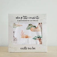 Petite Couverture Minky - Au Coeur de la Savane